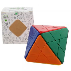 LanLan 4-Layer Octahedral Stickerless Magic Cube Puzzle