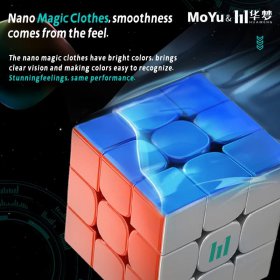 HuaMeng YS3M 3x3 Cube MagLev Ball-core with Nano Magic Clothes Version