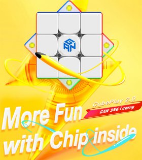 Gan356 i Carry Intelligent Speed Cube Tiled Stickerless