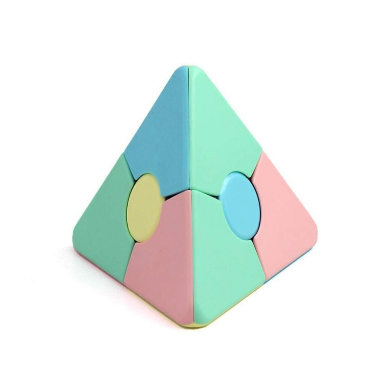 MoYu Classroom Bead Pyraminx Cube Macaron