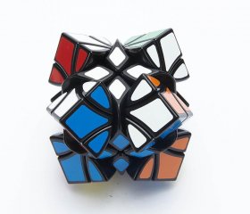 LanLan Mosaic Magic Cube Puzzle Black