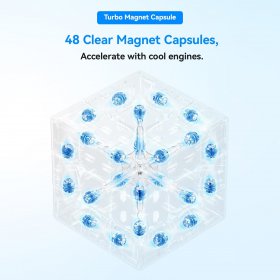 Gan356 M E 3x3x3 Magnetic Speed Cube Stickerless UV Version (Primary Core)