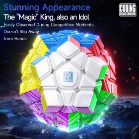 MoYu Classroom MeiLong Megaminx M V2 Magnetic Speed Cube Stickerless