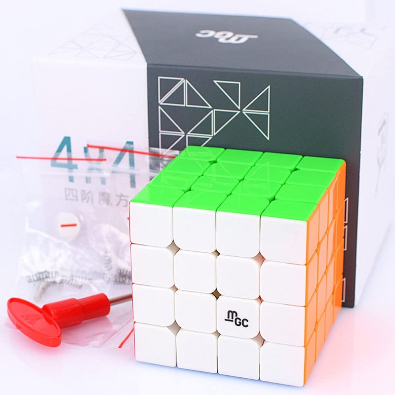 YongJun MGC Magnetic 4x4x4 Speed Cube Stickerless