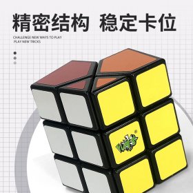 LanLan Grid Skewb Cube Black