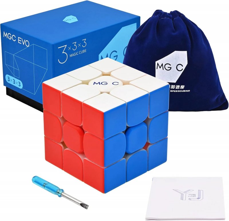 YongJun MGC EVO 3x3x3 Magnetic Speed Cube Stickerless