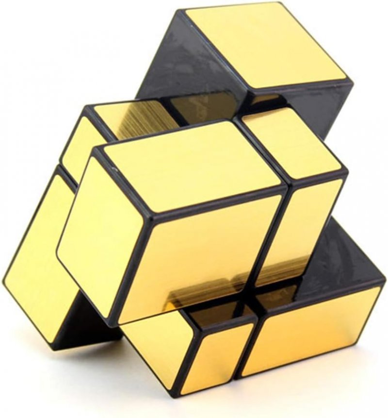 ShengShou 2x2x2 Mirror Block Magic Cube Black Body