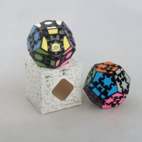 LanLan Gear Megaminx Magic Cube Black