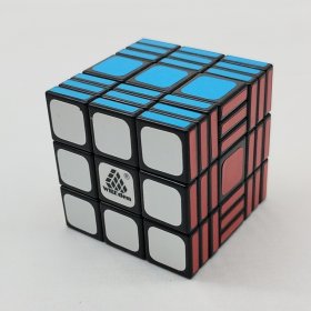 WitEden Fully-Functional 3x3x7 Magic Cube Black