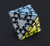 LanLan Gear Octahedral Magic Cube Black