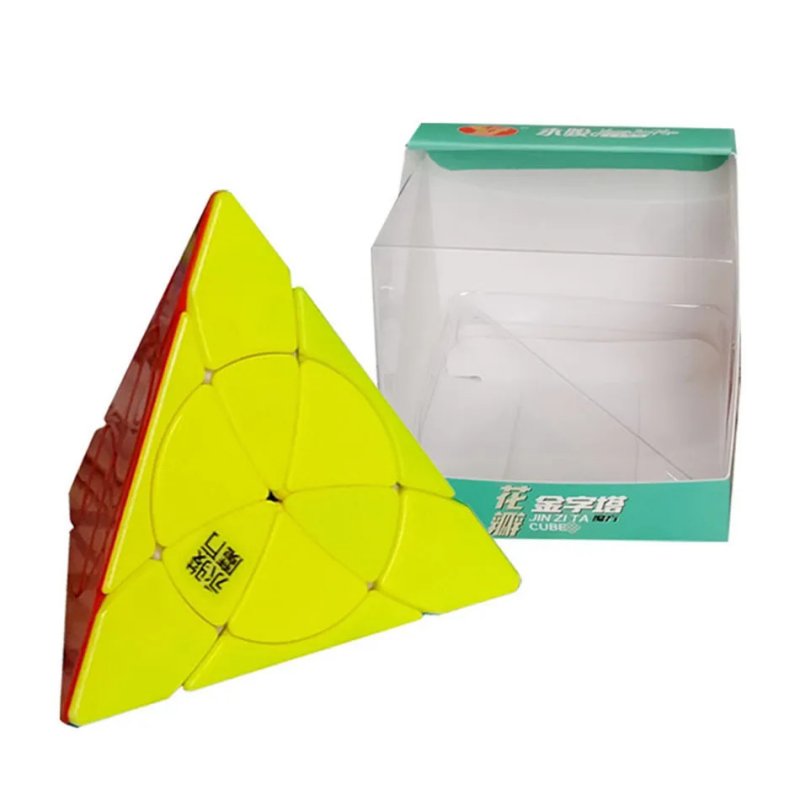 YongJun Petal Pyraminx Cube Stickerless