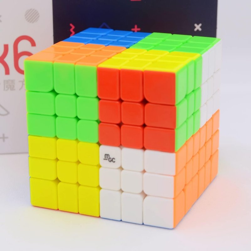 YongJun MGC 6 Magnetic 6x6x6 Stickerless Speed Cube