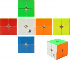 YongJun YuPo Magnetic 2x2x2 Speed Cube Stickerless