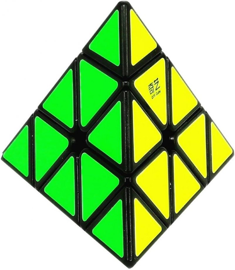 QiYi QiMing A Pyraminx Magic Cube Black