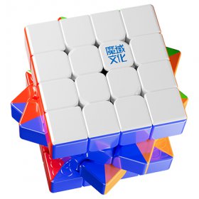 MoYu Culture AoSu V7 4x4 Speed Cube Dual-Track Magnetic Magic Cloth Version