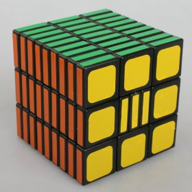 WitEden 3x3x9 II Magic Cube Black