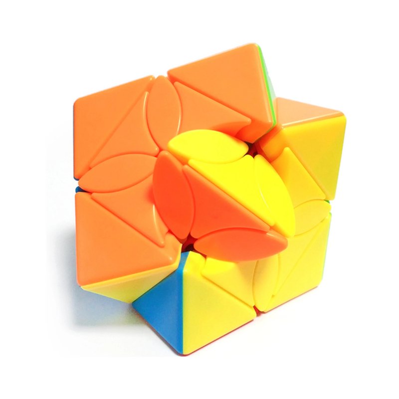 Classroom Maple Leaves Skewb Magic Cube Stickerless