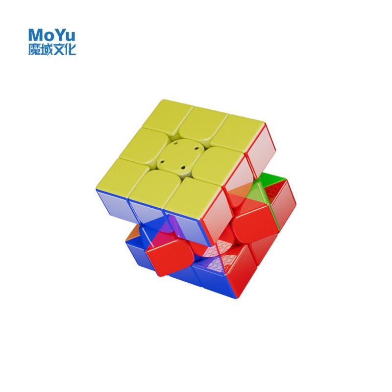 MoYu WeiLong V10 AI MagLev 3x3x3 Gyroscope Core Smart Cube Magic Cloth Version