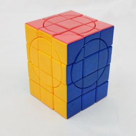 Calvin's 3x3x5 Super i-Cube center-shifted 334 Cube