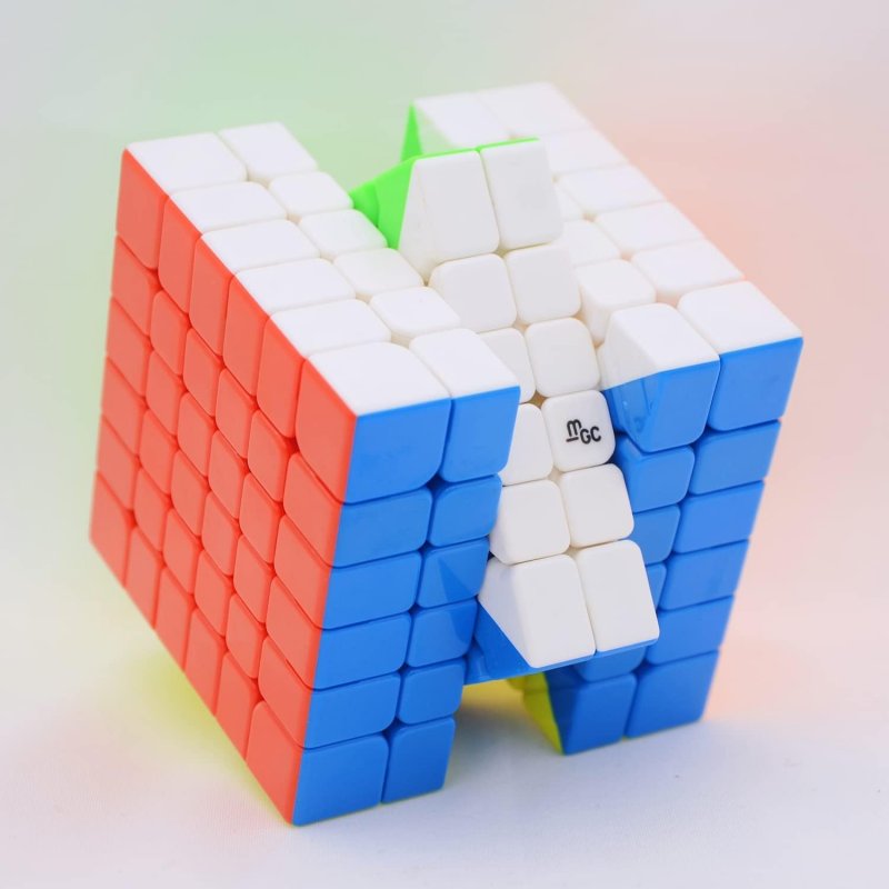 YongJun MGC 6 Magnetic 6x6x6 Stickerless Speed Cube