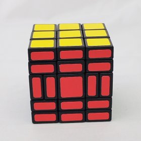 CubeTwist Roadblock 3x3x5 I Magic Cube Black