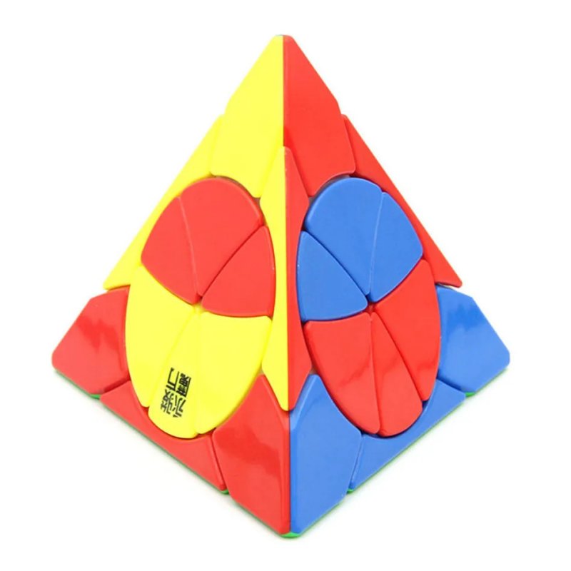 YongJun Petal Pyraminx Cube Stickerless