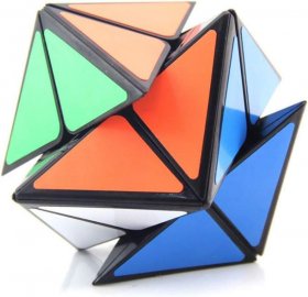 ShengShou 8 Axis Dino Skewb Magic Cube Black