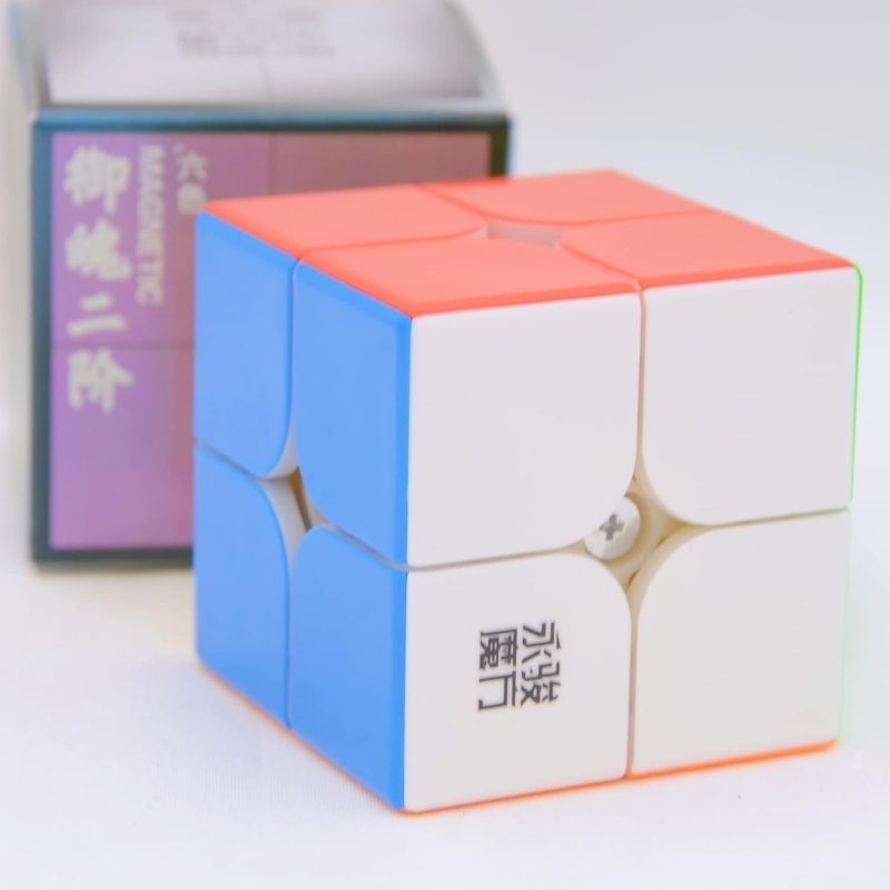 YongJun YuPo Magnetic 2x2x2 Speed Cube Stickerless