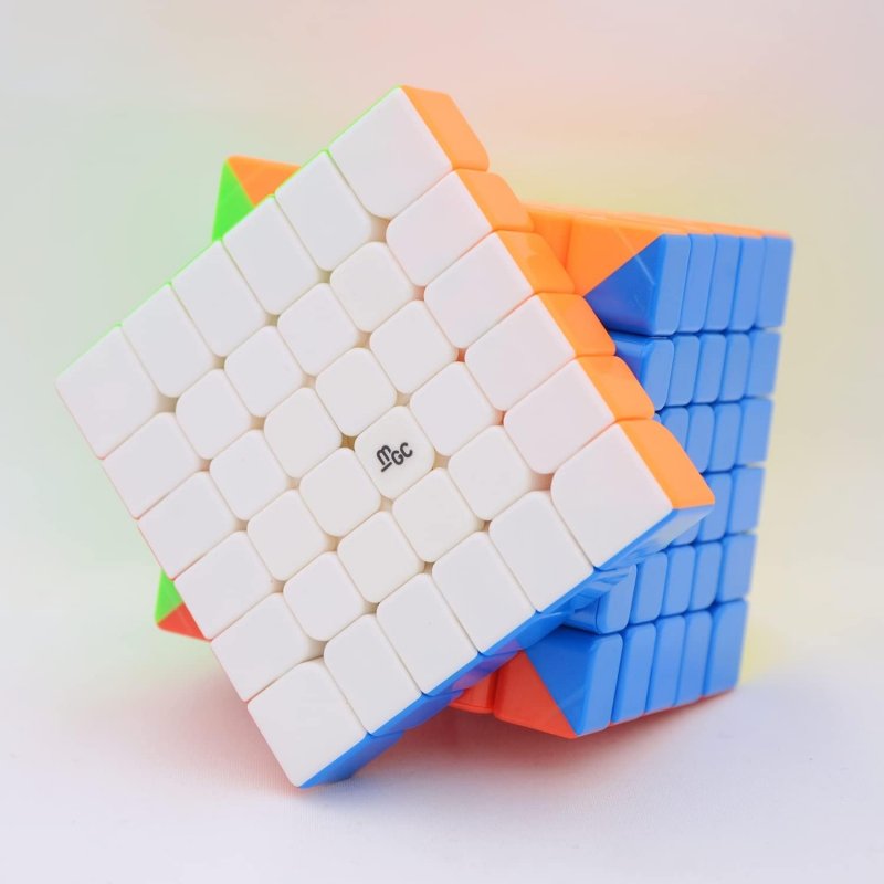 YongJun MGC 6 Magnetic 6x6x6 Stickerless Speed Cube