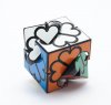 LanLan 4 Leaf Clover Heart Magic Cube Black