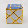 Calvin's Puzzle Super Fisher 3x3x3 Cube Metallized Gold