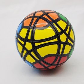 Calvin's Traiphum Megaminx Ball (6-color) Black Body