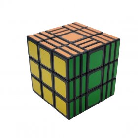 WitEden Fully-Functional 3x3x7 Magic Cube Black