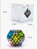 LanLan 12-Axis Dodecahedron Magic Cube Black