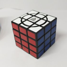 WitEden Super 3x3x4 Magic Cube Puzzle Black