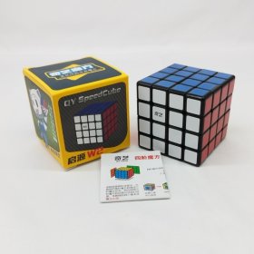 QiYi QiYuan W2 4x4x4 Magic Cube Black