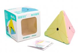 MoYu Classroom Maple Leaf Pyraminx Cube Macaron