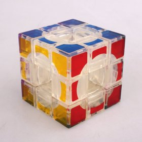 3x3x3 Lanlan Void Hollow Magic Cube Transparent