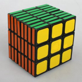 WitEden Super 3x3x8 II Magic Cube Black