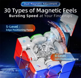 MOYU Huameng TG 3x3 Maglev UV 3X3x3 Magnetic Core Magic Speed Cube