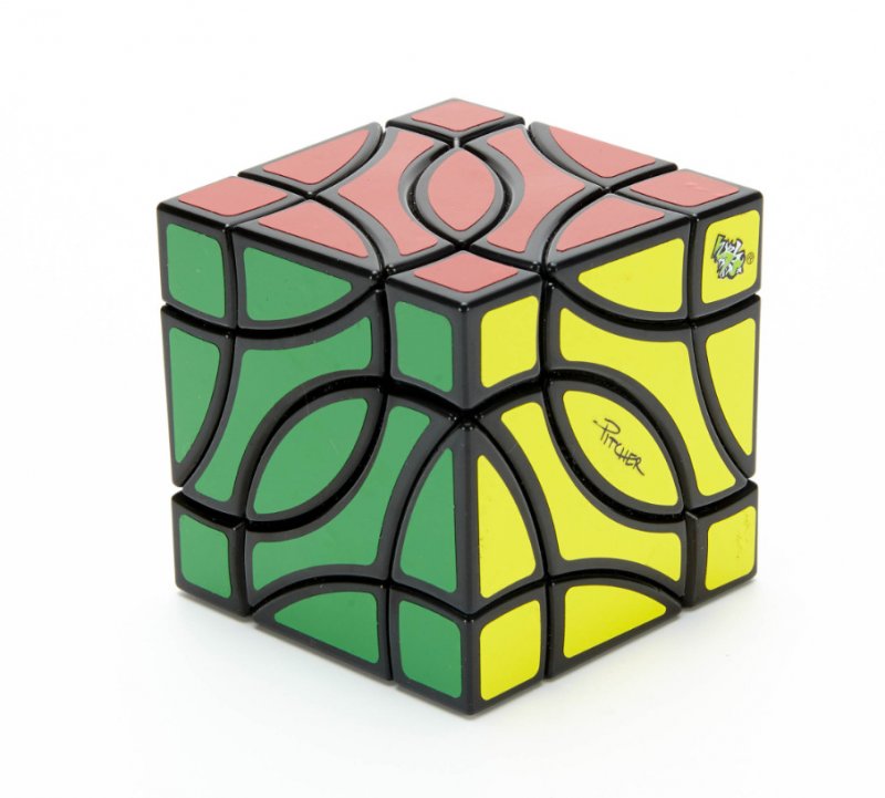 LanLan Gemini 4-Corner Magic Cube Black