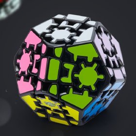 LanLan Gear Megaminx Magic Cube Black