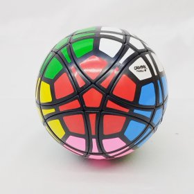 Calvin's Puzzle Traiphum Megaminx Ball (12-color) Cube Black Body