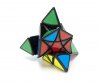 LanLan Curvy Hexagram Pyraminx Cube Black