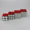 ShengShou 4 Magic Cubes Bundle - 2x2 3x3 4x4 5x5 Cube Black