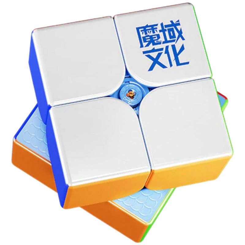 MoYu Culture WeiPo V5 AI 2x2x2 Gyroscope Core Magnetic Smart Cube Magic Cloth Version