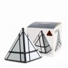 SENGSO Mirror Pyraminx Cube Black