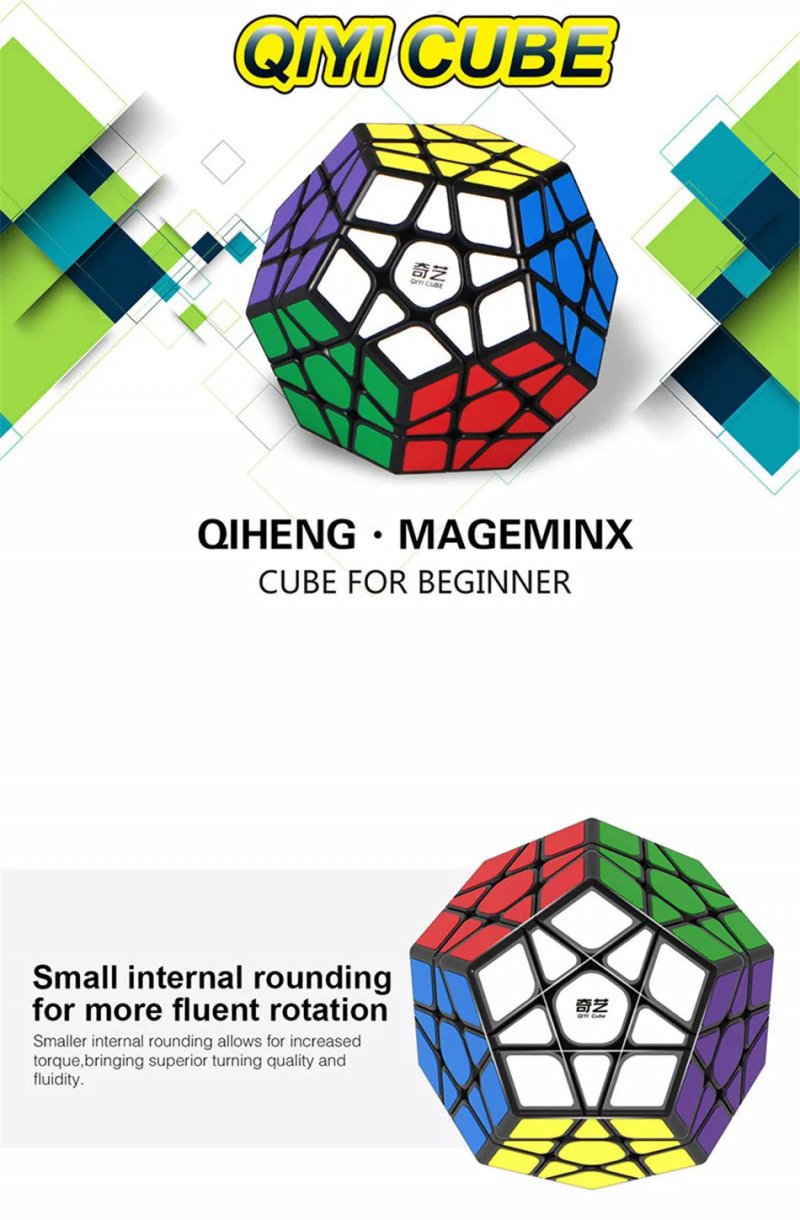 QiYi QiHeng Megaminx Magic Cube