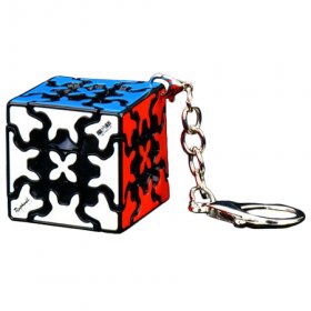 QiYi MoFangGe Gear 3x3x3 Magic Cube Keychain 35mm