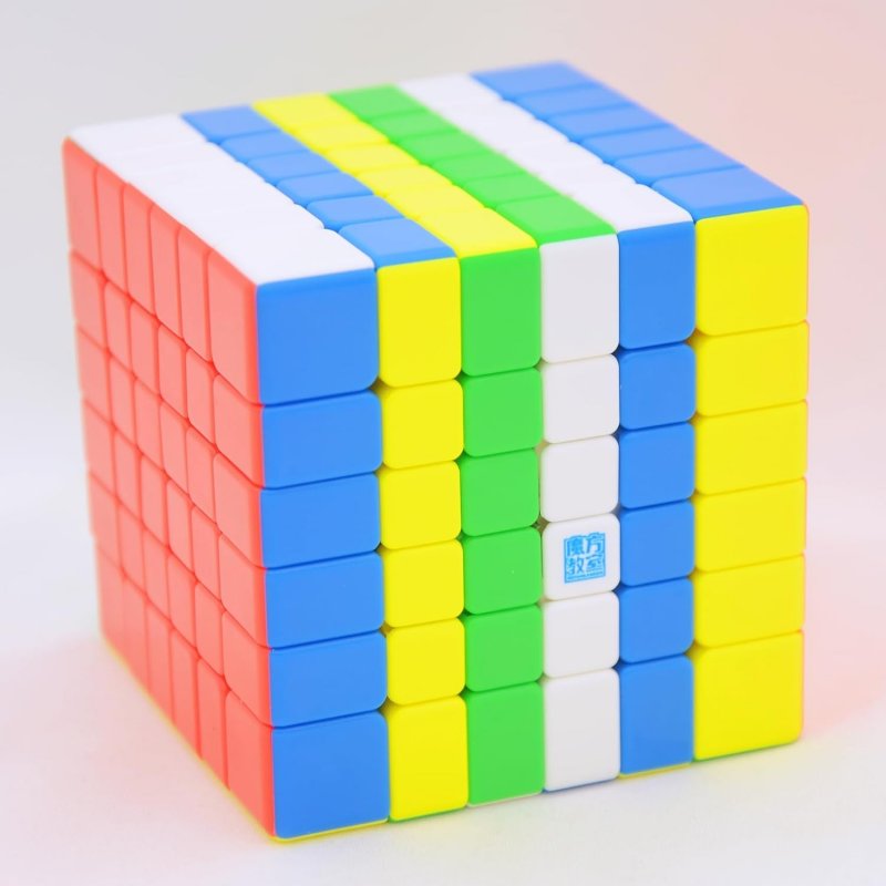 MoYu MFJS MeiLong 6 V2 6x6x6 Magic Cube Stickerless